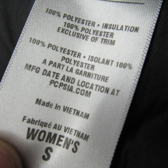 Patagonia Nano Puff Vest Women Small Black Quilted Lightweight Full Zip Packable - Picture 8 of 13